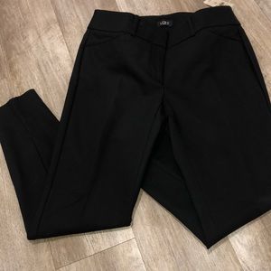 Black Straight Leg Dress Pants